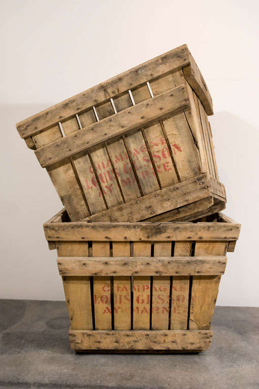 Antique grape picking buckets For Sale at 1stDibs