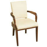 Pair Of Signed Dudouyt Chairs