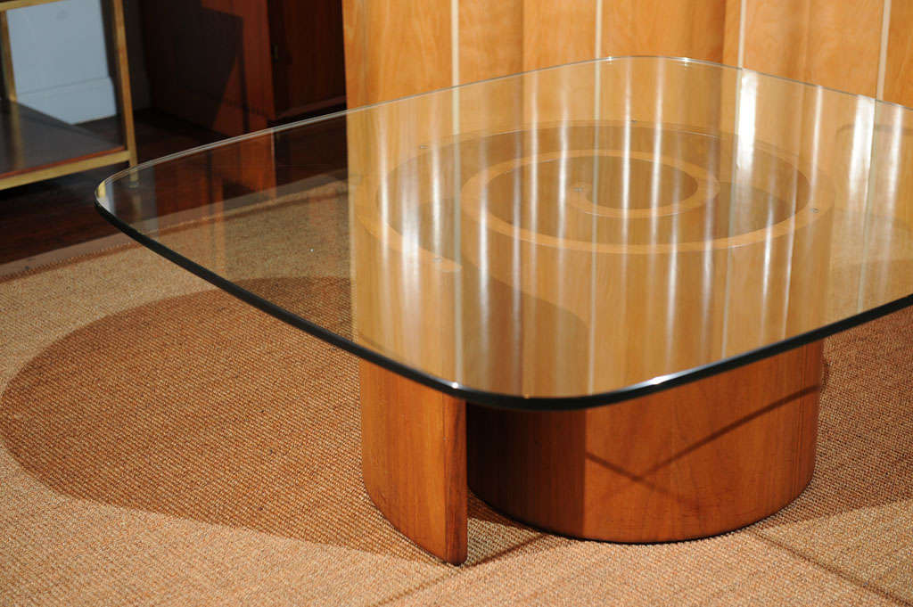 Mid-20th Century Vladimir Kagan Snail Table