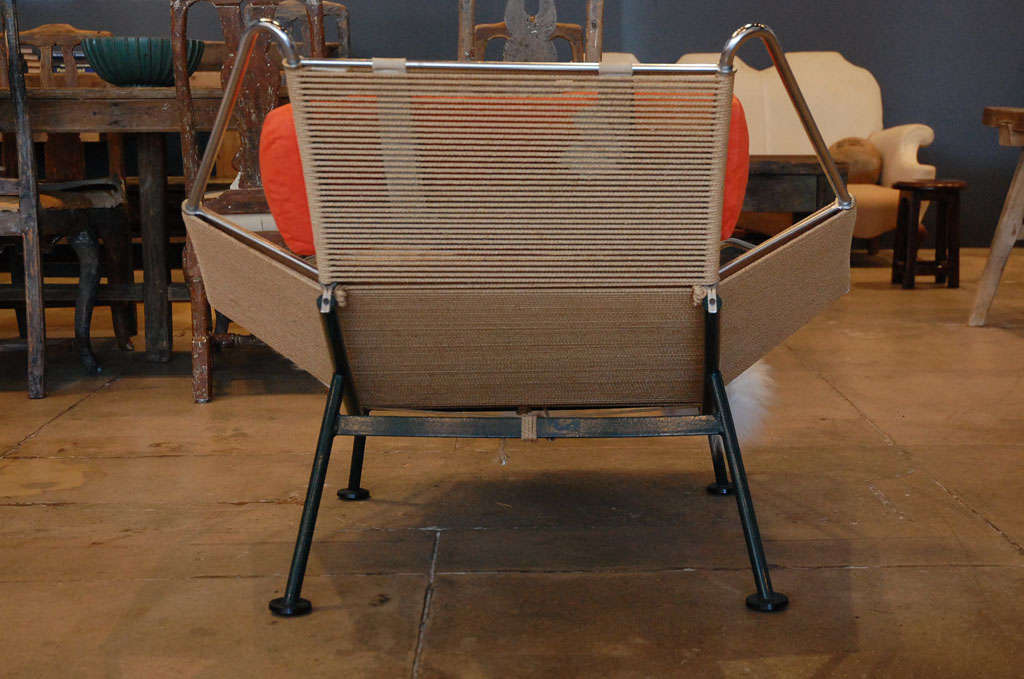Pair Of Hans Wegner 'halyard' Chairs , Denmark 1957 4