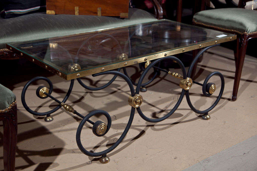20th Century French Directoire Style Coffee Table