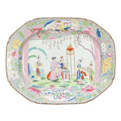 Antique An Early 19th Century Mason's Ironstone Platter