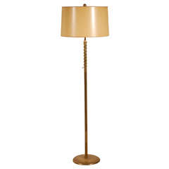 Vintage Brass Standing Lamp