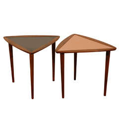 Pair of Mid. C. Triangle Tables