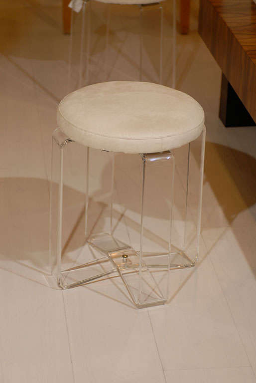 20th Century Lucite Stool