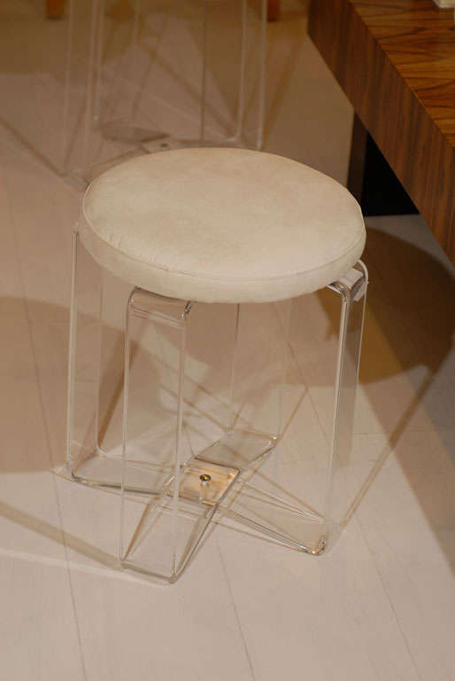 Lucite Stool 1