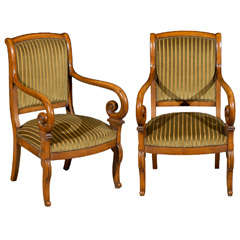 Antique French Empire Chairs
