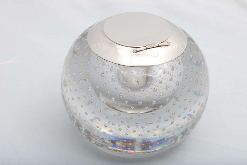20th Century Sterling Silver-Mounted 