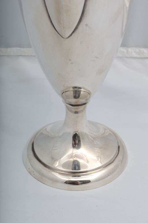 Sterling Silver Empire-Style Vase 1