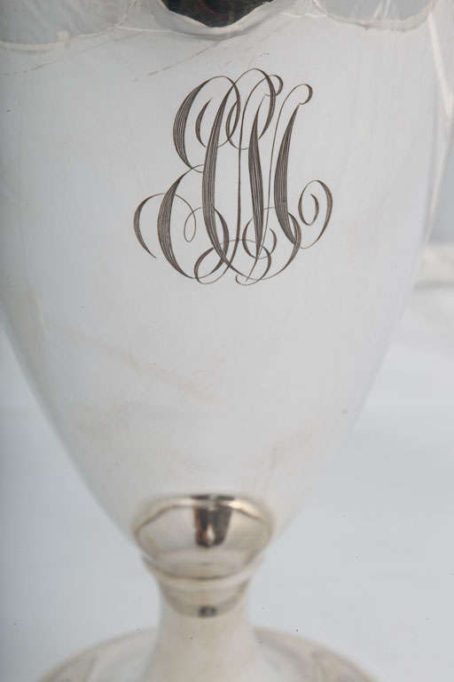 Sterling Silver Empire-Style Vase 2