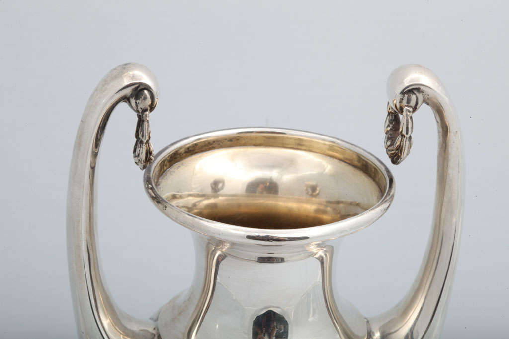 Sterling Silver Empire-Style Vase 3