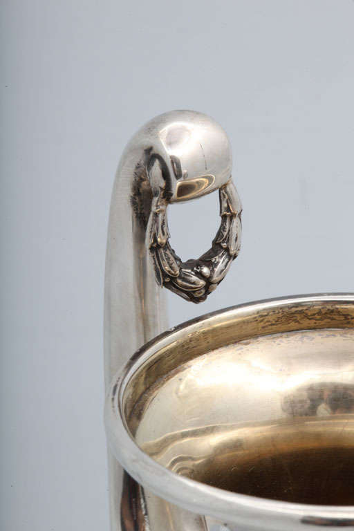 Sterling Silver Empire-Style Vase 4