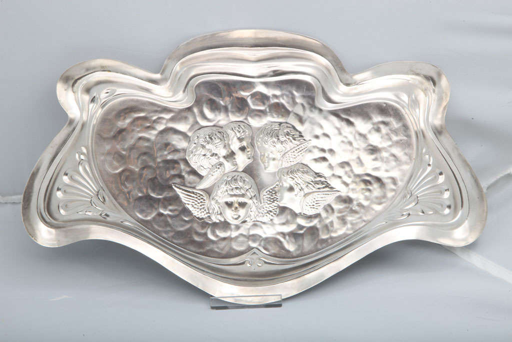 Art Nouveau Sterling Silver Vanity Tray at 1stDibs silver vanity