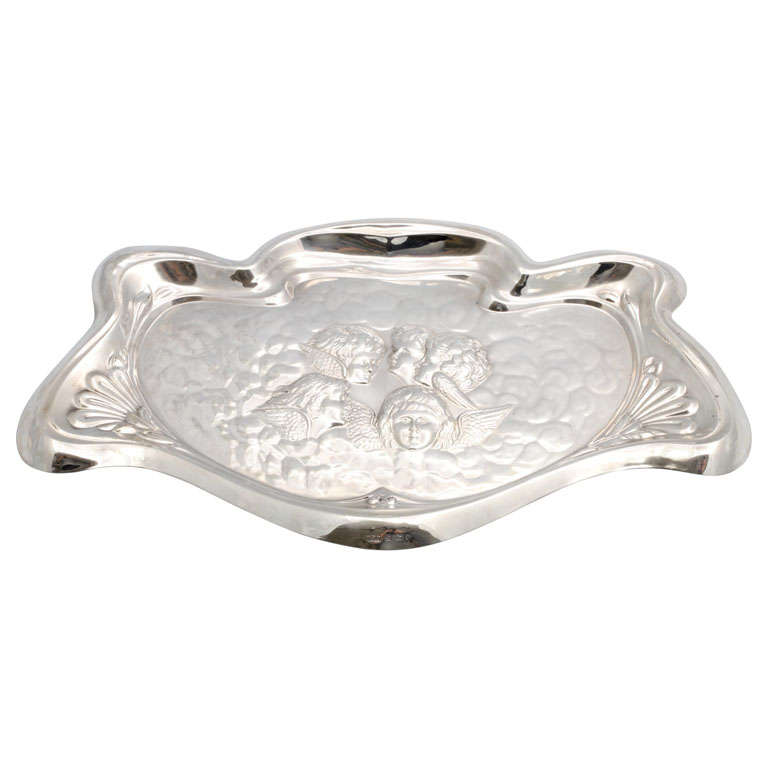 Art Nouveau Sterling Silver Vanity Tray at 1stDibs silver vanity