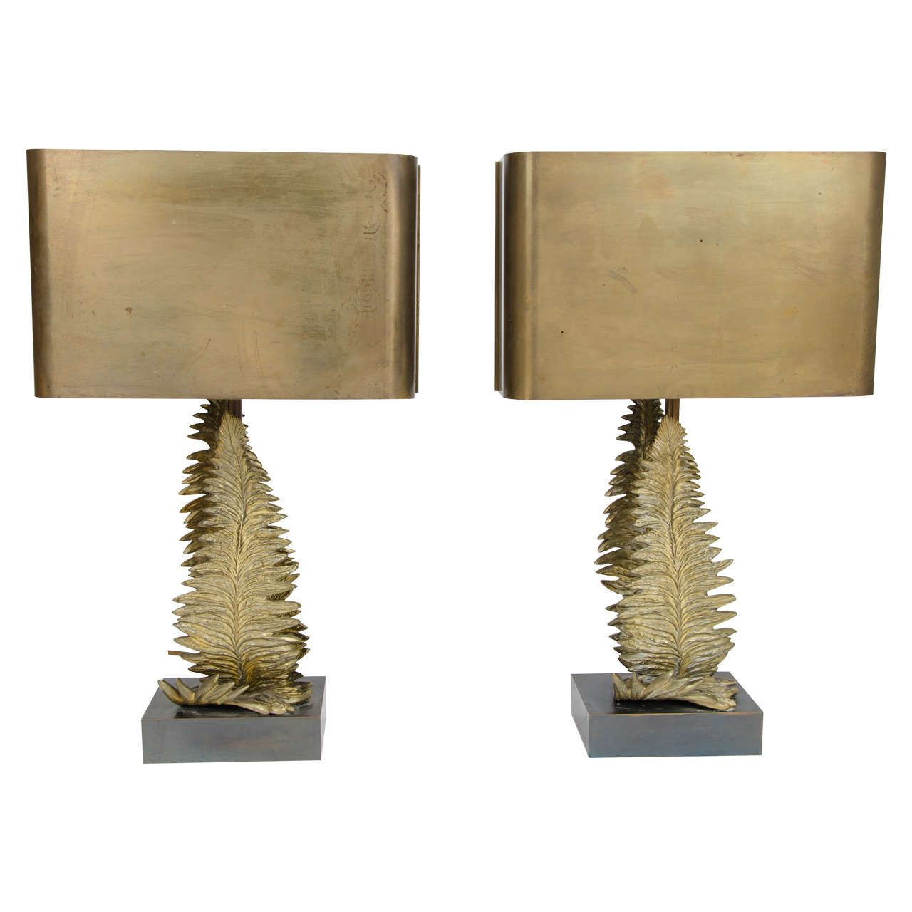 Pair of Maison Charles Fougère Table Lamps