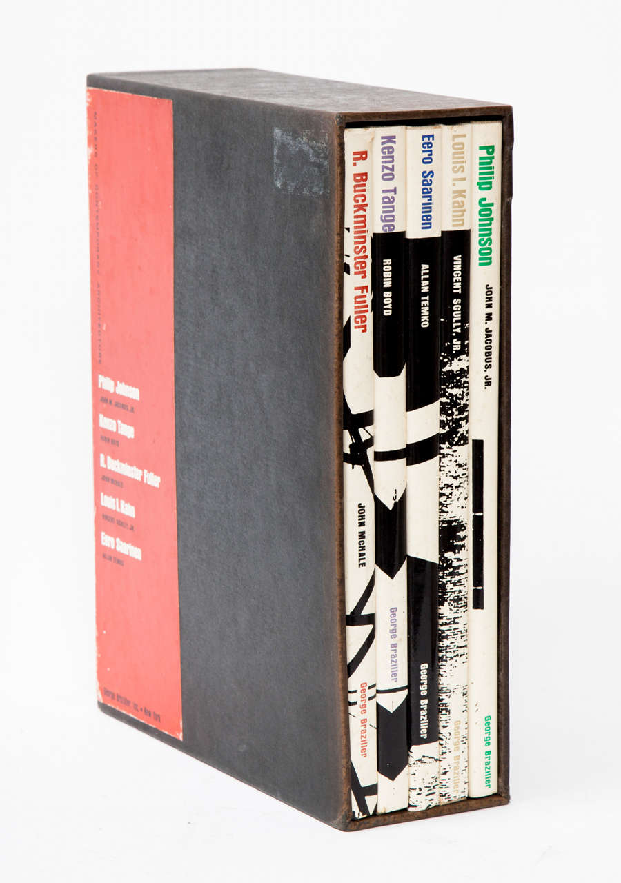 20th Century Masters of Architecture Box Sets In Good Condition In New York, NY