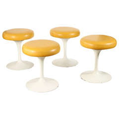 Vintage Tulip Stools by Eero Saarinen for Knoll International