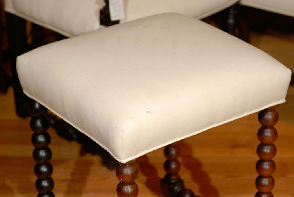 French Bobbin Leg Stool