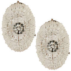 Pair of 1920
s Beaded Sconces
