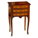 Louis XV sidetable with 3 drawers