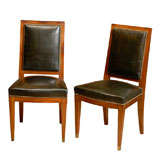 Used Set of Eight French Dining Chairs