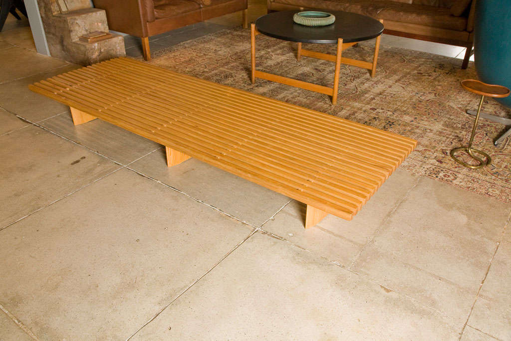 Charlotte Perriand 'tokyo' Bench C. 1954
