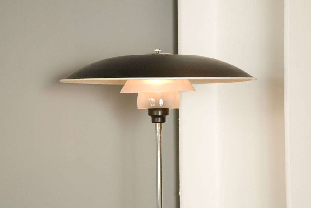 Danish A Pair Of Poul Henningsen Floor Lamps