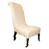 French Slipper Chair