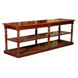 Antique 19th Century French Mahogany Drapery Table