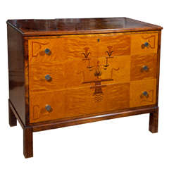 Swedish  Mid Century Chest Of  Drawers