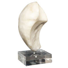 Biomorphic Marble Sculpture