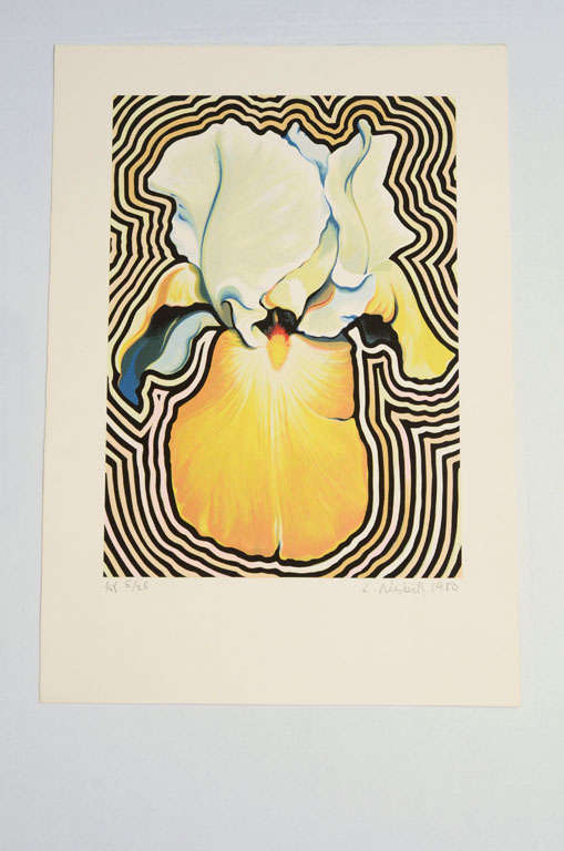 Yellow Orchid by Lowell Nesbitt