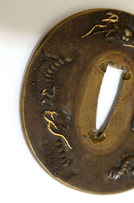 Dragon Tsuba For Sale 1