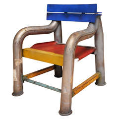 Gordon Chandler "Blue Back Bus Chair"