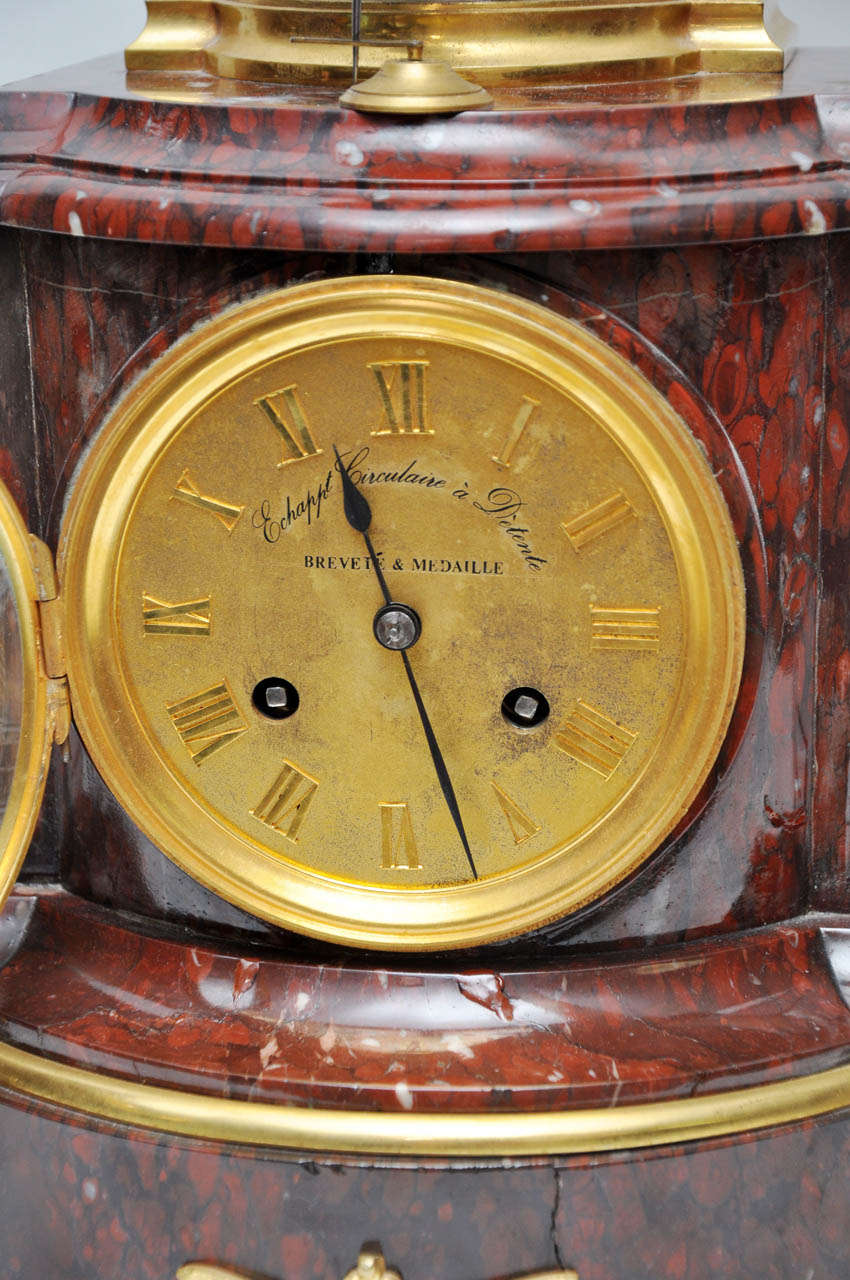 Neoclassical Revival Antique Conical or Mystery Clock, France, 1880 For Sale