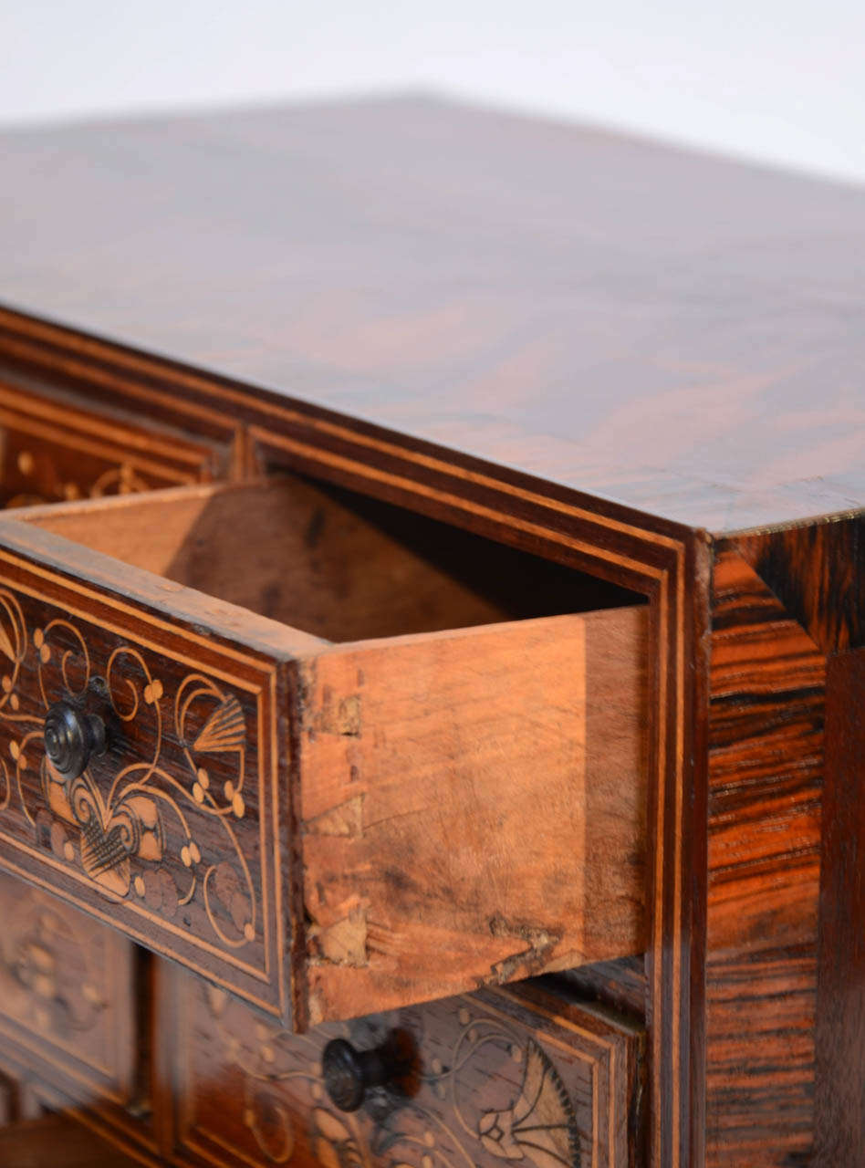 Portuguese An Early 17th Century Miniature Chest of Drawers