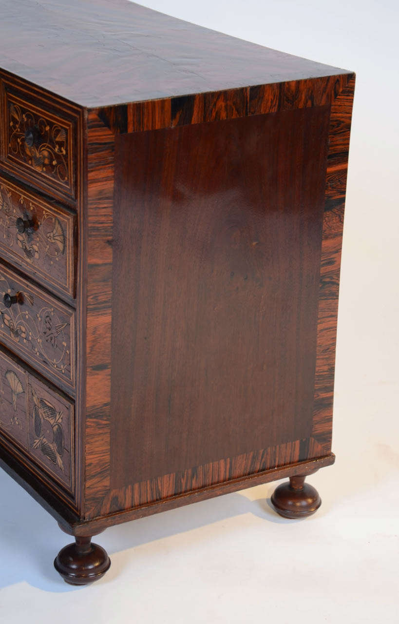 An Early 17th Century Miniature Chest of Drawers 1