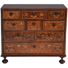 An Early 17th Century Miniature Chest of Drawers