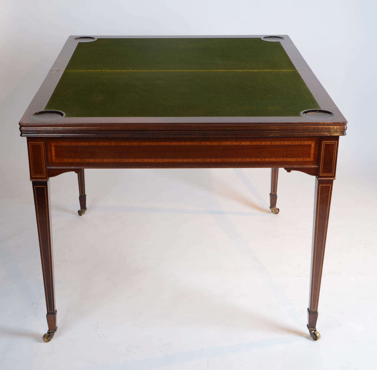 20th Century The Edwardian King's Roulette, Card and Games Table, mahogany c.1908