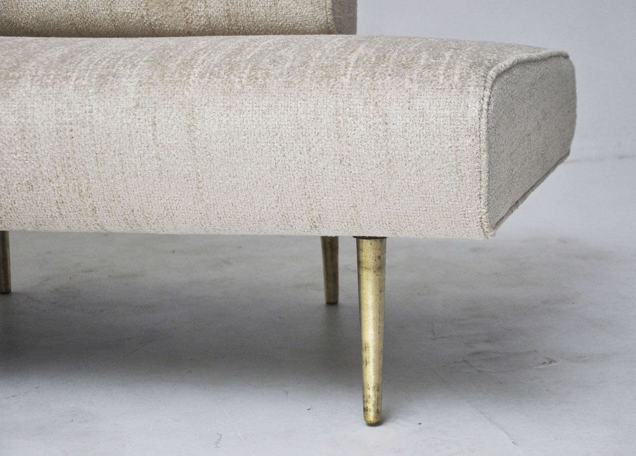 Dunbar Angled Sofa - Edward Wormley In Excellent Condition In Chicago, IL