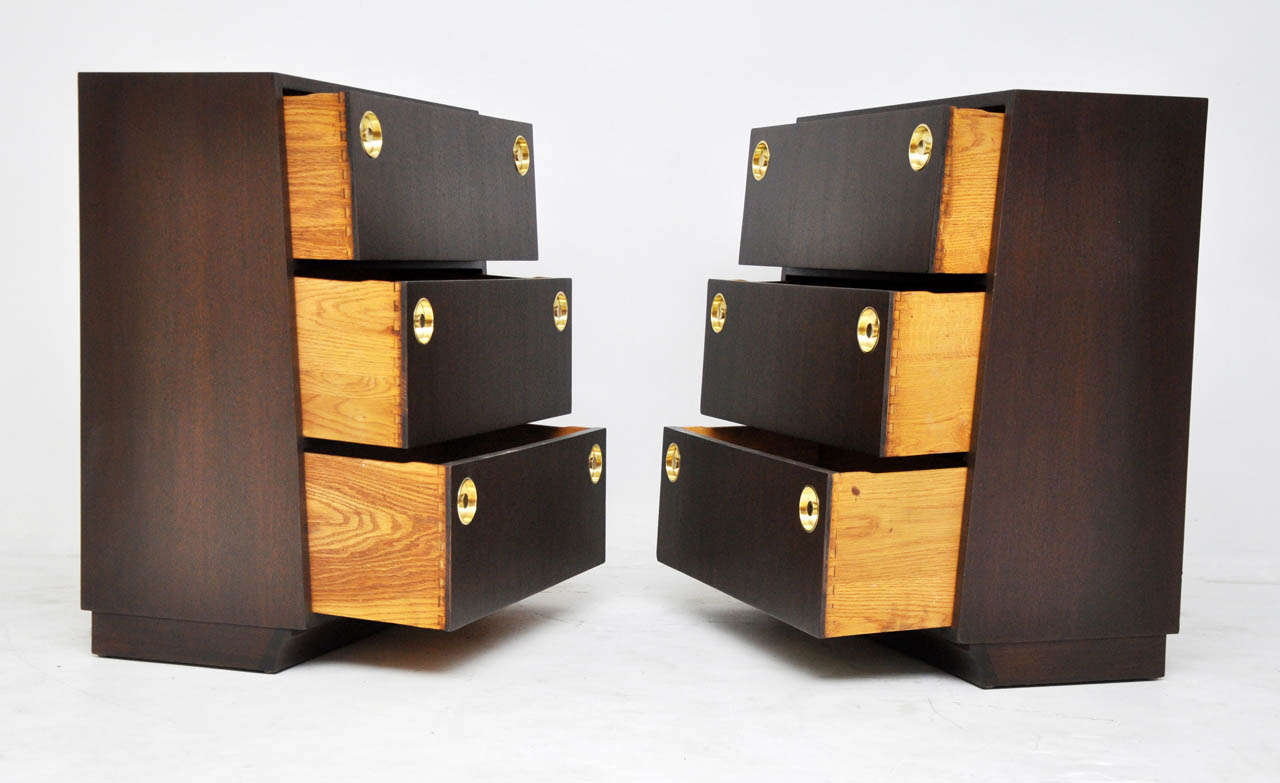 Mid-20th Century Dunbar Pair of Chests by Edward Wormley