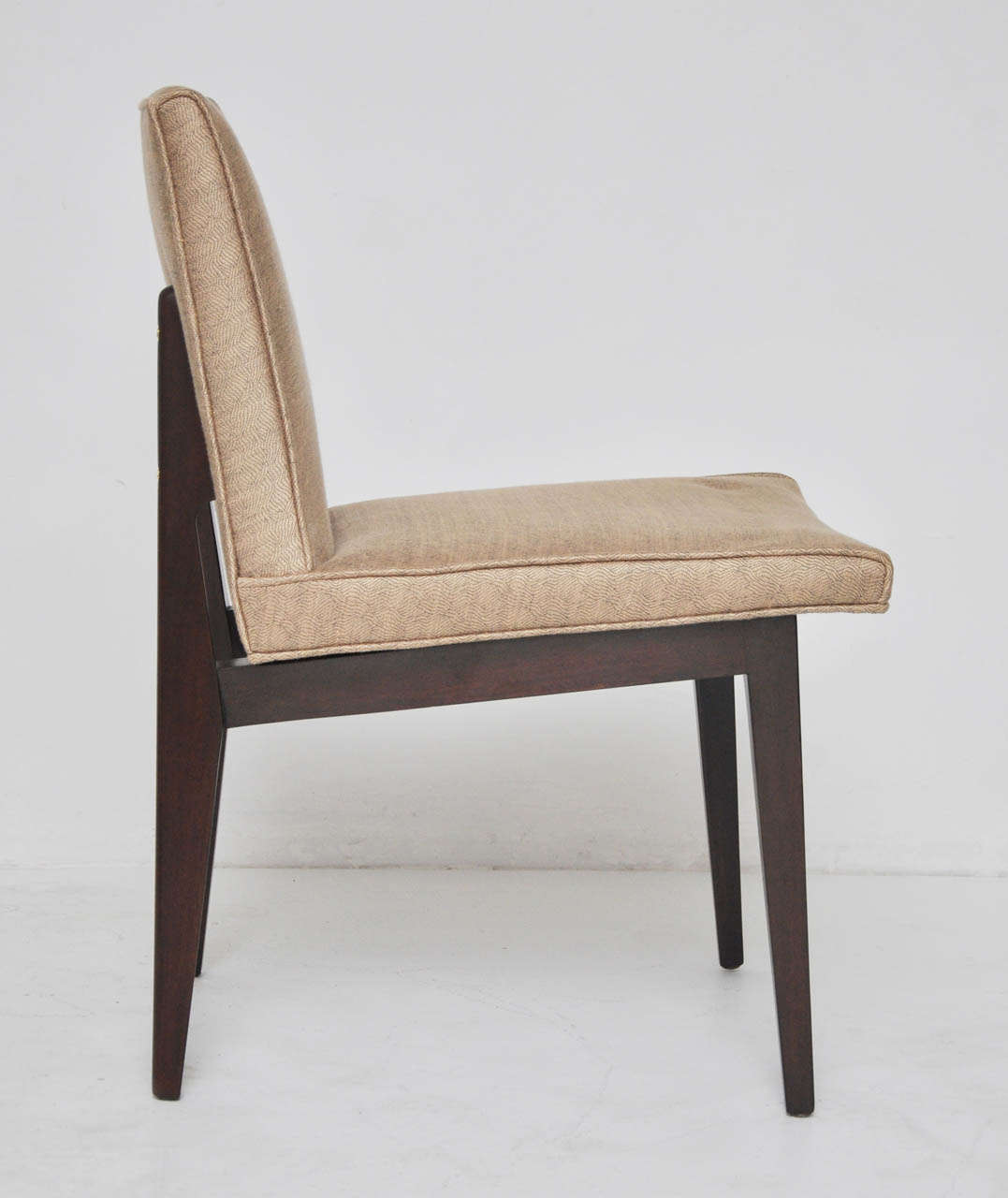 Mid-20th Century Dunbar Bracket Back Dining Chairs by Edward Wormley