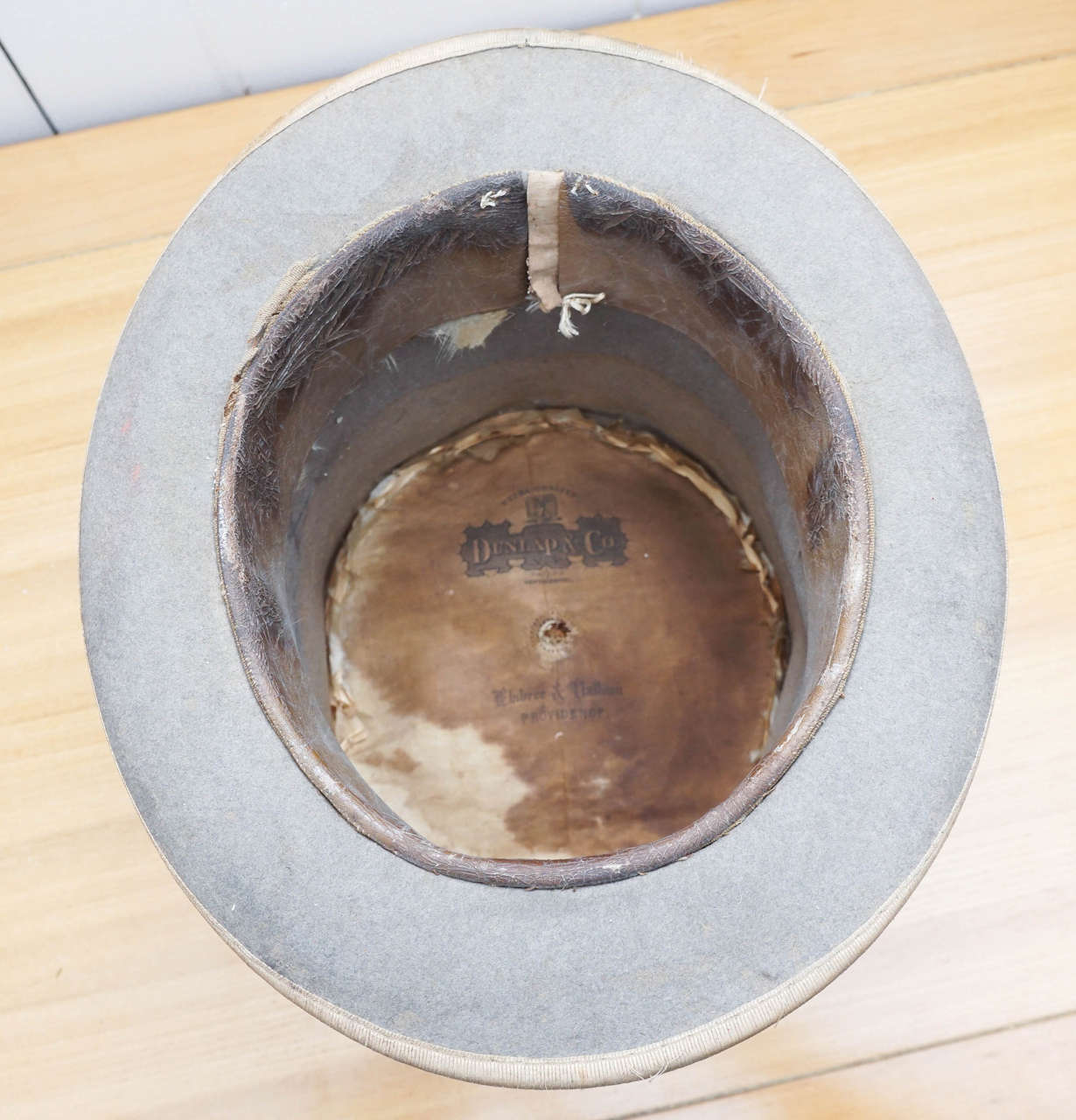 Mid-19th Century Set of Seven Antique Milliner Beaver Top Hats