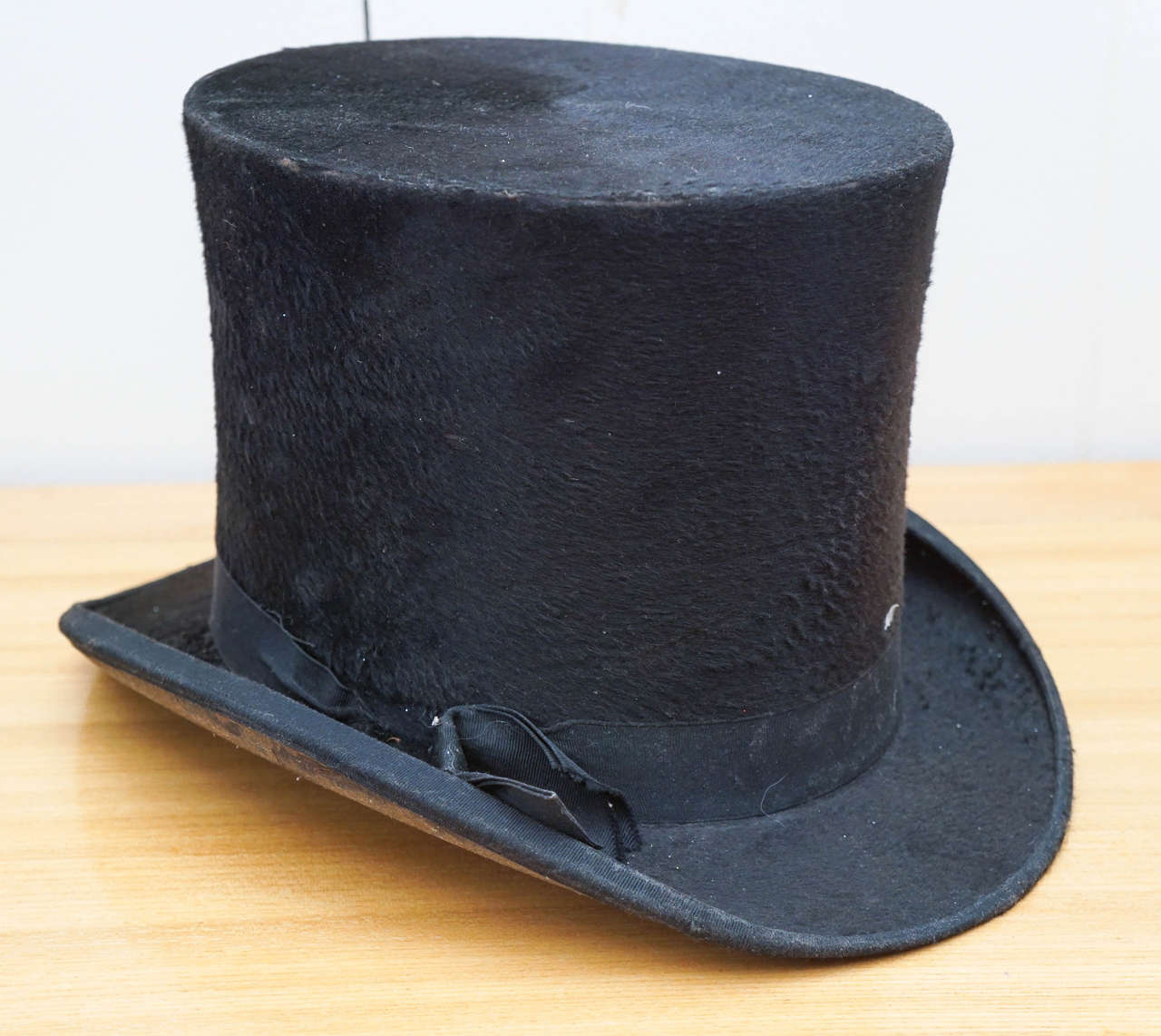 Set of Seven Antique Milliner Beaver Top Hats at 1stdibs