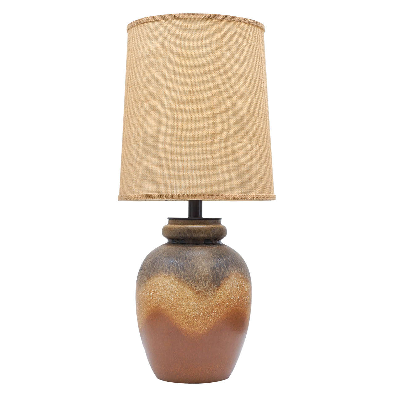 1960s Italian Pottery Lamp with Raymor Label