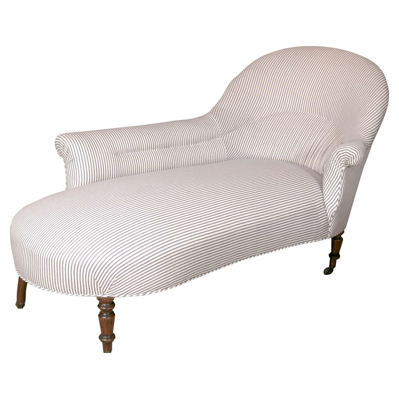 19th Century English Chaise Longue For Sale