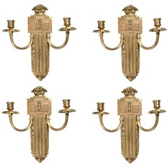 Pair of Neoclassical Style Caldwell Sconces