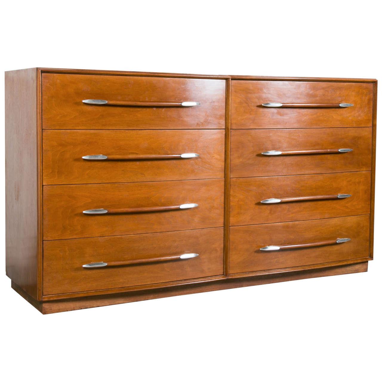 Important Chest of Drawers by T.H. Robsjohn-Gibbings, circa 1970 For Sale