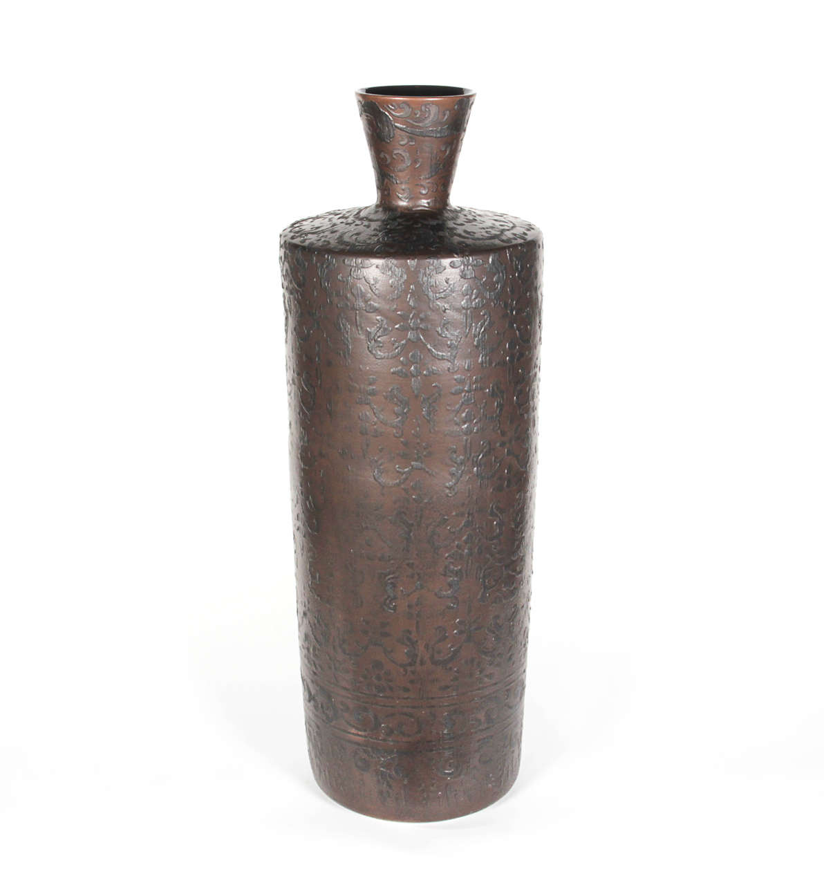 Contemporary Thai Ceramic Vessel For Sale