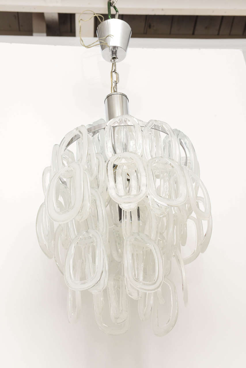 All original condition chandelier by Mazzega in Murano Italy in the 1970s.
This piece in all original good condition, quite amazing piece and will bean amazing addition to any interior.